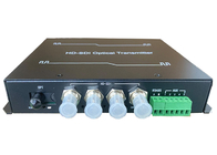 1 SC/FC/ST/LC पोर्ट के साथ 4CH HD-SDI/3G-SDI फाइबर कन्वर्टर